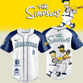 Seattle Mariners The Simpsons Eat My Shorts 2026 Baseball Jersey