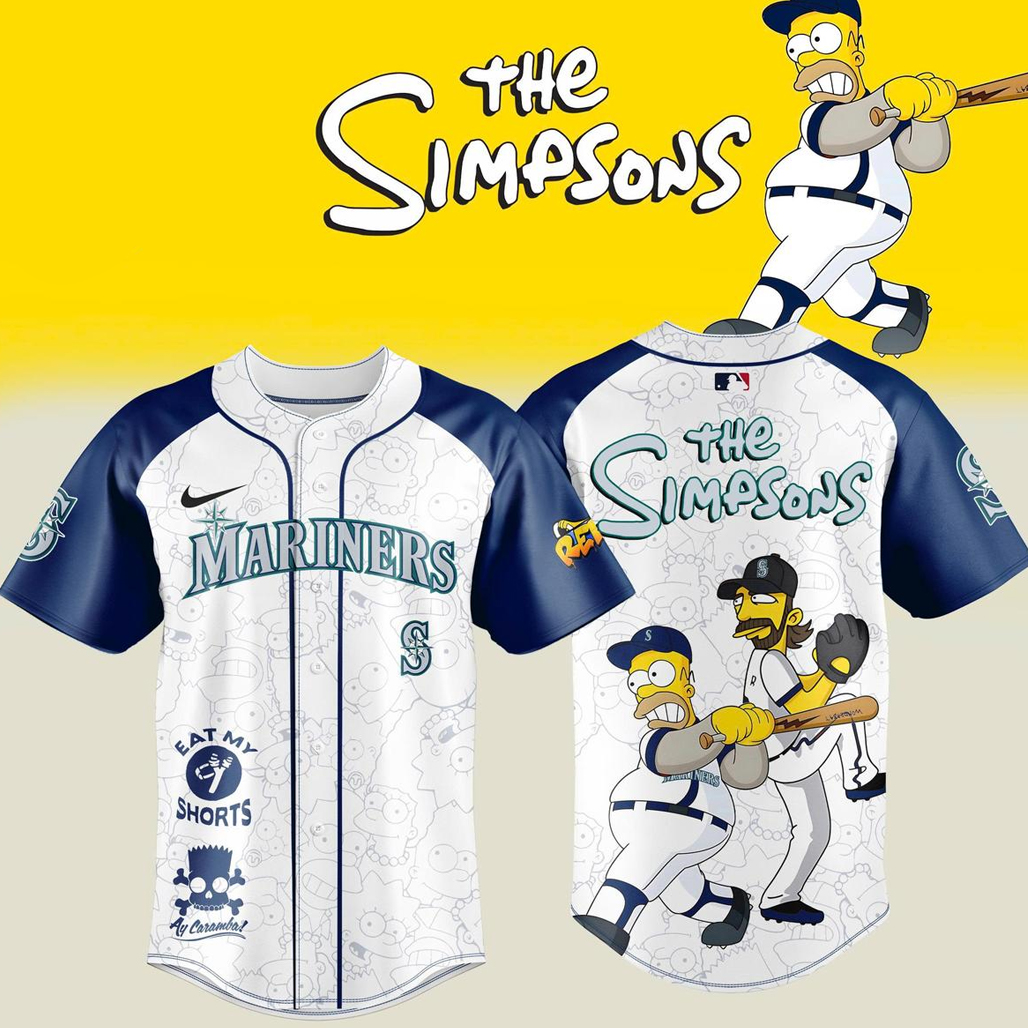 Seattle-Mariners-The-Simpsons-Eat-My-Shorts-2026-Baseball-Jersey.jpg Seattle Mariners The Simpsons Eat My Shorts 2026 Baseball Jersey