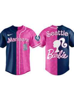 Seattle Mariners x Barbie Night Game 2026 Baseball Jersey