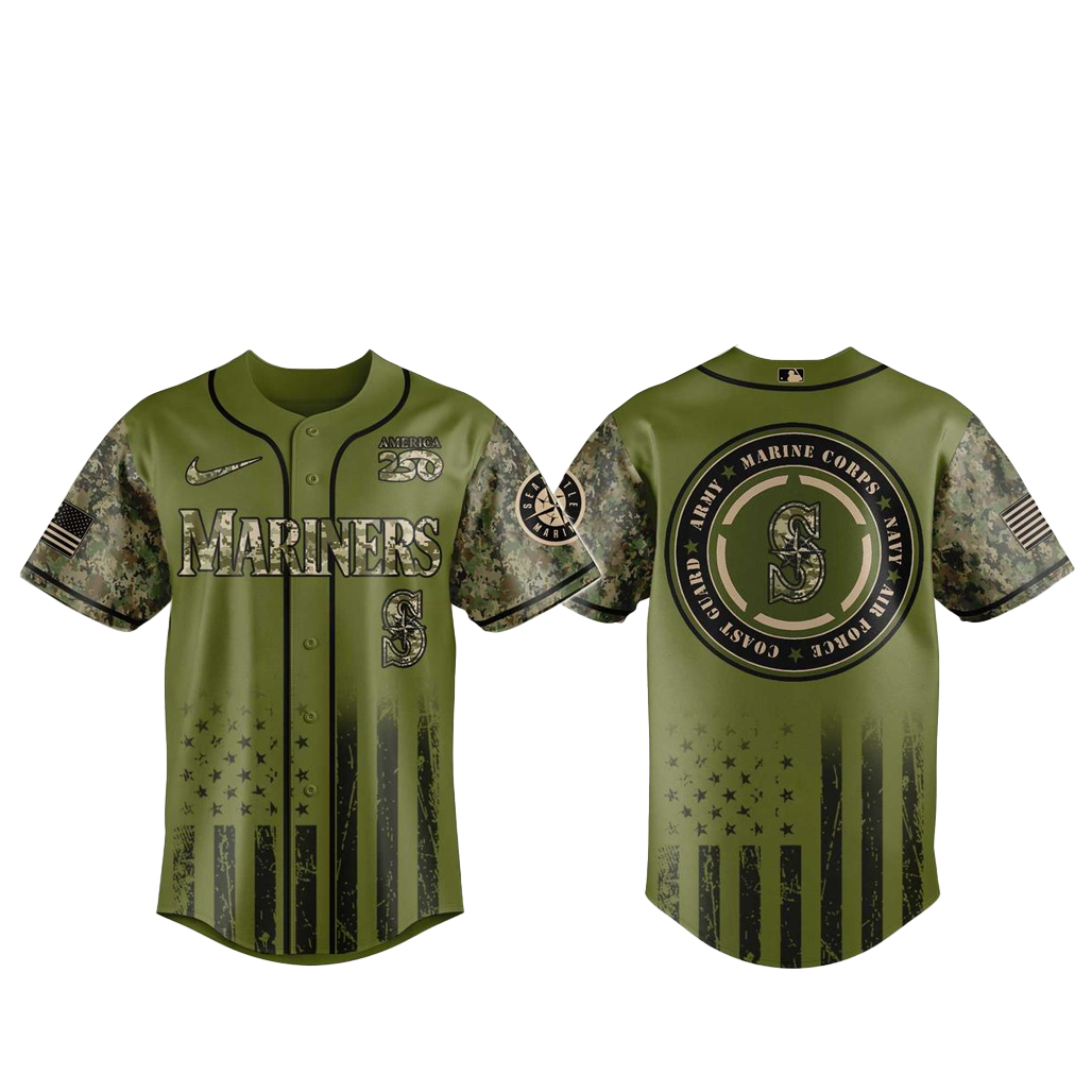 Seattle-Mariners-x-Military-Appreciation-Night-2026-Baseball-Jersey.jpg Seattle Mariners x Military Appreciation Night 2026 Baseball Jersey