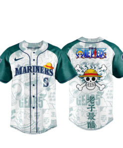 Seattle Mariners x One Piece Night 2026 Game Baseball Jersey