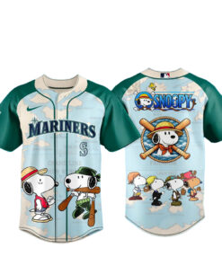 Seattle Mariners x Snoopy 2026 Baseball Jersey