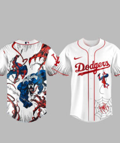Spider-Man x Los Angeles Dodgers Brand New Day 2026 Baseball Jersey