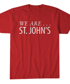 St. John's Basketball We Are ... St. John's T-Shirt