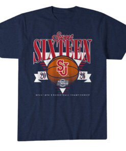 St. John's Red Storm MBB 2026 Sweet Sixteen T-Shirt
