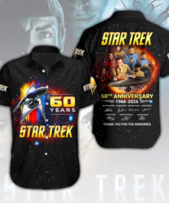 Star Trek 60th Anniversary 1966-2026 Hawaiian Shirt