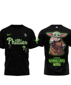 Star Wars Mandalorian Grogu x Philadelphia Phillies 2026 T-Shirt