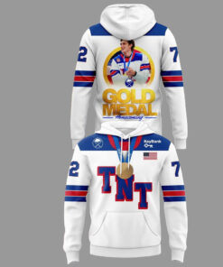 Tage Thompson #72 Buffalo Sabres x Milano Cortina 2026 Champion USA Hooodie
