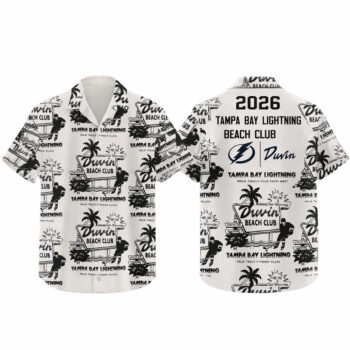 Tampa Bay Lightning Beach Club Cabana 2026 Hawaiian Shirt