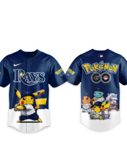 Tampa Bay Rays Pokemon Go Night 2026 Game Baseball Jersey