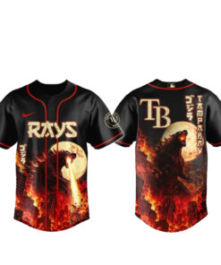 Tampa Bay Rays x Godzilla King of Monsters Baseball Jersey
