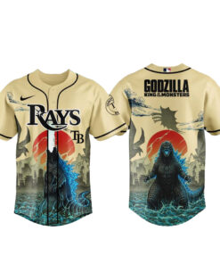 Tampa Bay Rays x Godzilla King of The Monsters Baseball Jersey