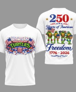 Teenage Mutant Ninja Turtles 250th Anniversary of America Graphic T-Shirt