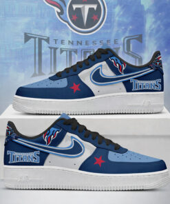 Tennessee Titans Football League 2026 Air Force 1 Shoes Sneakers
