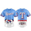 Texas Rangers Peanuts Day 2026 Gameday Celebration Baseball Jersey