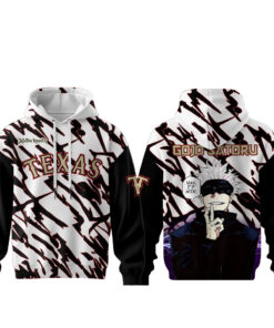 Texas Rangers x Jujutsu Kaisen Night 2026 Gojo Satoru Hoodie