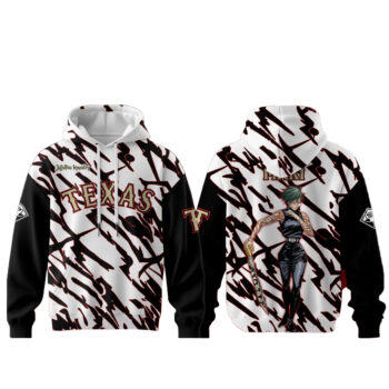 Texas Rangers x Jujutsu Kaisen Night 2026 Mai Hoodie