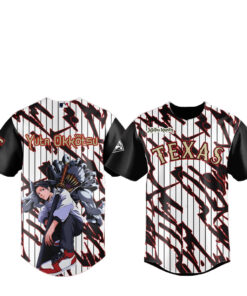 Texas Rangers x Jujutsu Kaisen Night 2026 Yuta Okkotsu Baseball Jersey