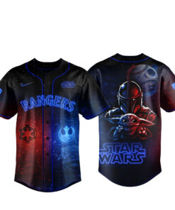 Texas Rangers x Star Wars Night 2026 Baseball Jersey