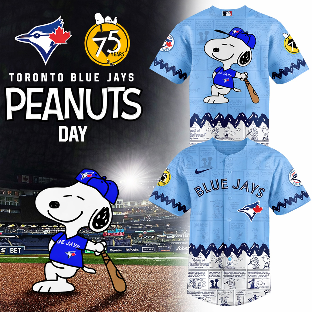 Toronto-Blue-Jays-Peanuts-Day-2026-Gameday-Baseball-Jersey.jpg Toronto Blue Jays Peanuts Day 2026 Gameday Baseball Jersey