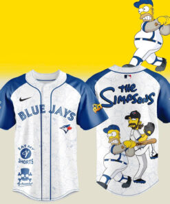 Toronto Blue Jays The Simpsons Eat My Shorts 2026 Baseball Jersey