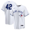 Toronto Blue Jays White Home 2026 Jackie Robinson Day Baseball Jersey 3 Toronto Blue Jays White Home 2026 Jackie Robinson Day Baseball Jersey