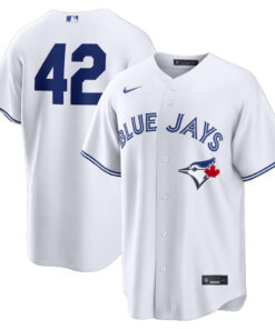 Toronto Blue Jays White Home 2026 Jackie Robinson Day Baseball Jersey