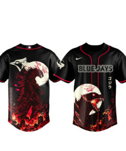 Toronto Blue Jays x Godzilla Minus Zero Baseball Jersey