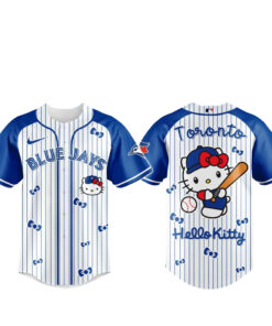 Toronto Blue Jays x Hello Kitty 2026 And Sanrio World Baseball Jersey