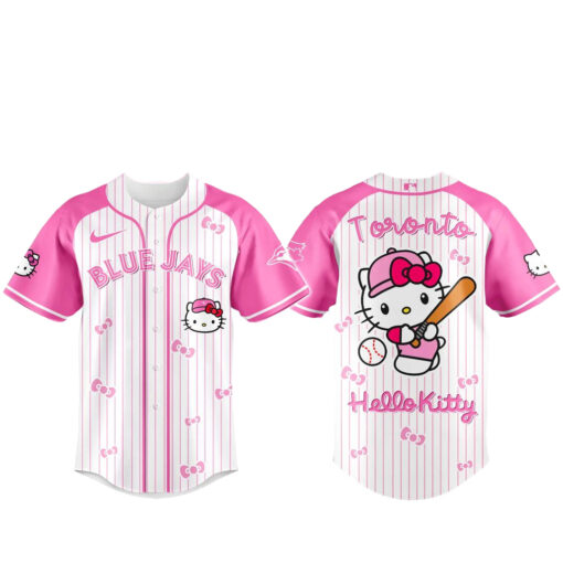 Toronto Blue Jays x Hello Kitty 2026 Pink Baseball Jersey – Curvy Glams