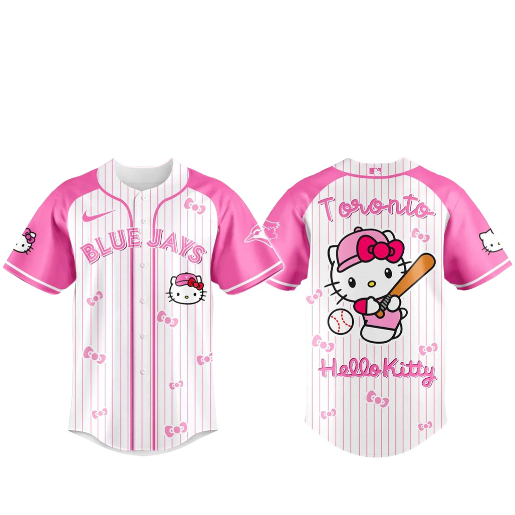 Toronto-Blue-Jays-x-Hello-Kitty-2026-Pink-Baseball-Jersey.jpg Toronto Blue Jays x Hello Kitty 2026 Pink Baseball Jersey
