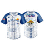 Toronto Blue Jays x One Piece Night 2026 Game Baseball Jersey 1 Toronto Blue Jays x One Piece Night 2026 Game Baseball Jersey