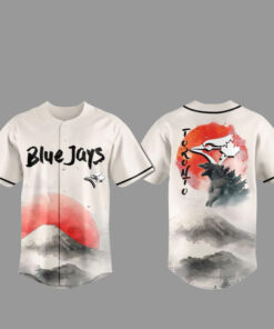 Toronto Blue Jays x The Godzilla Kaiju Baseball Jersey