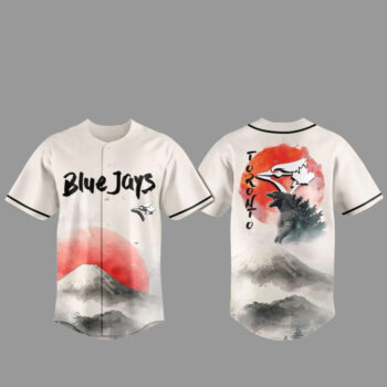 Toronto Blue Jays x The Godzilla Kaiju Baseball Jersey