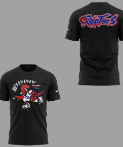Toronto Raptors Bills Night 2026 Celebration All Black Shirt