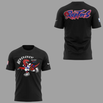 Toronto Raptors Bills Night 2026 Celebration All Black Shirt