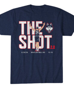 UConn Basketball Braylon Mullins The Shot 2.0 T-Shirt