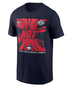 UConn Huskies 2026 NCAA Basketball Tournament March Madness Final Four Locker Room T-Shirt