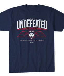 UConn Huskies WBB Undefeated T-Shirt