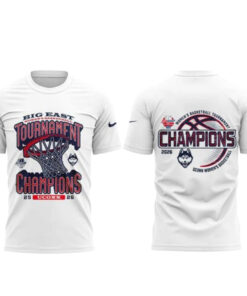UConn Huskies Women’s Basketball Big East Tournament Champions 2026 Shirt