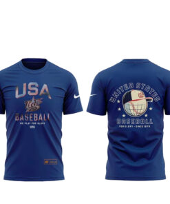 USA Baseball 2026 World Baseball We Play For Glory Shirt