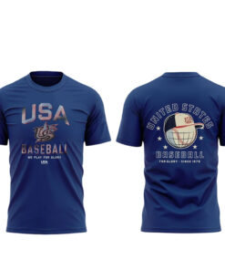 USA Baseball WBC We Play For Glory 2026 Shirt