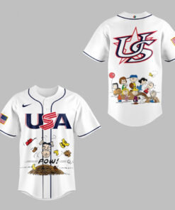 USA Baseball x Peanuts 2026 Baseball Jersey