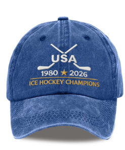 USA Ice Hockey Champions 1980-2026 Hat