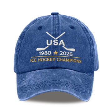 USA Ice Hockey Champions 1980-2026 Hat