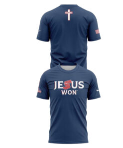 USA Team Jesus Won John 16:33 World Baseball Classic 2026 T-Shirt