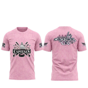 Washington Capitals 2026 Cherry Blossom Pink Shirt