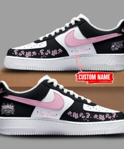Washington Capitals Cherry Bloom 2026 Custom Name Air Force 1 Shoes Sneakers