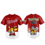 Washington Capitals Pokemon Go Night 2026 Game Baseball Jersey