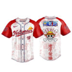 Washington Capitals x One Piece Night 2026 Game Baseball Jersey 1 Washington Capitals x One Piece Night 2026 Game Baseball Jersey